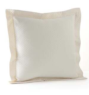 Sferra Bari Euro Sham/Ivory/Free Shipping!